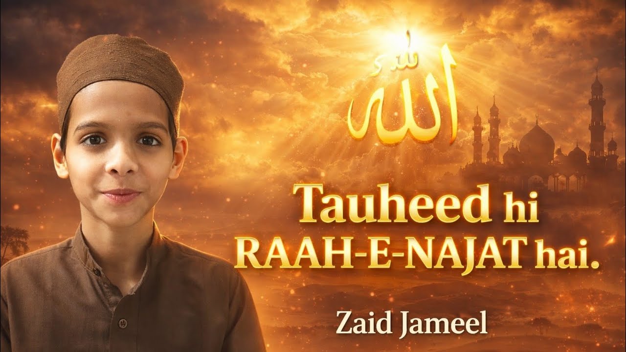 TAUHEED hi RAAH-E-NAJAT hai! | Zaid Jameel | salana ijlas madrasa al assuffah 