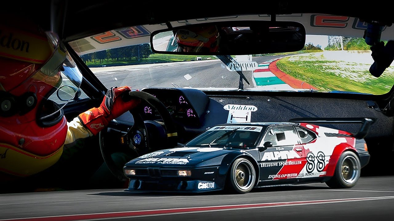 Ride OnBoard a BMW M1 Procar & listen to its legendary straight-6 sound around Mugello Circuit!