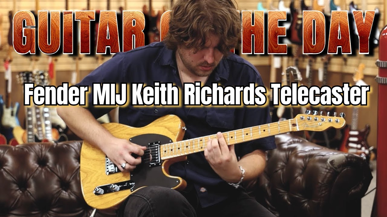 Fender MIJ Keith Richards Telecaster | Гитара дня