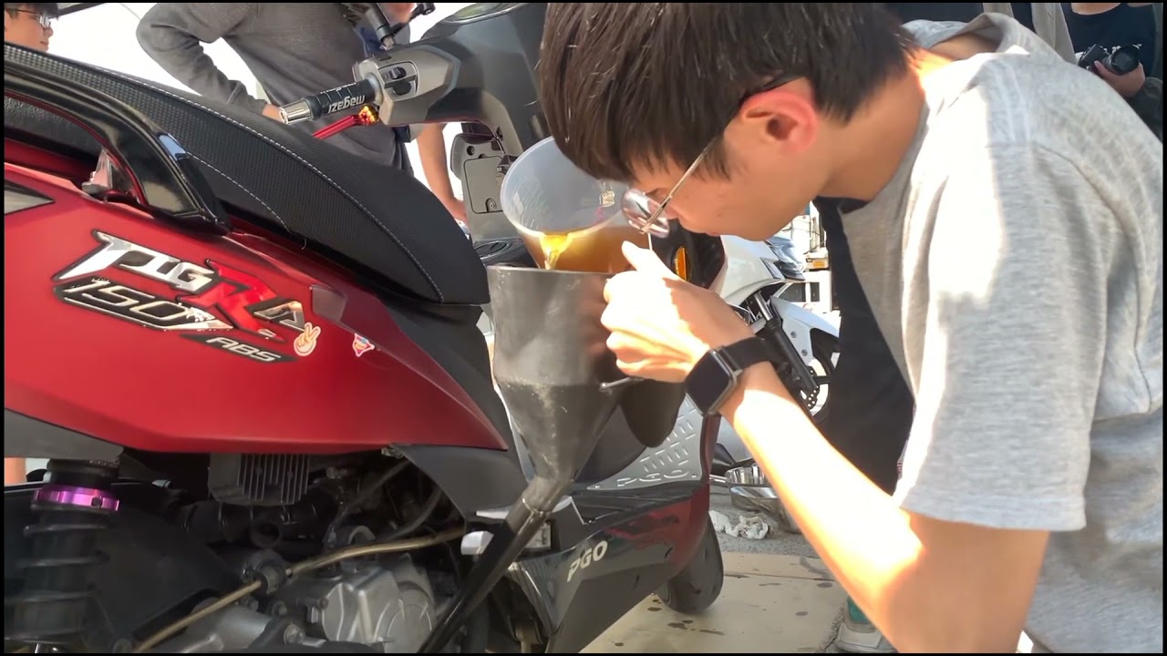 【機車DIY EP.40】21/03/16 PGO TIGRA 150 Change the oil
