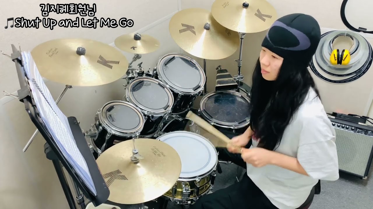 드럼마스터 김지혜회원님 🎵The Ting Tings - Shut Up and Let Me Go