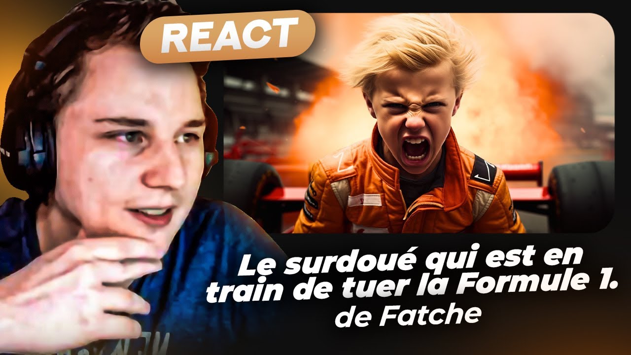 "Le surdoué qui est en train de tuer la Formule 1." par Fatche - Pandore Reacts