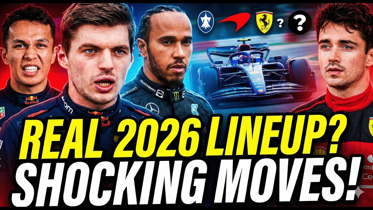 What's the REAL 2026 F1 Lineup Looking Like