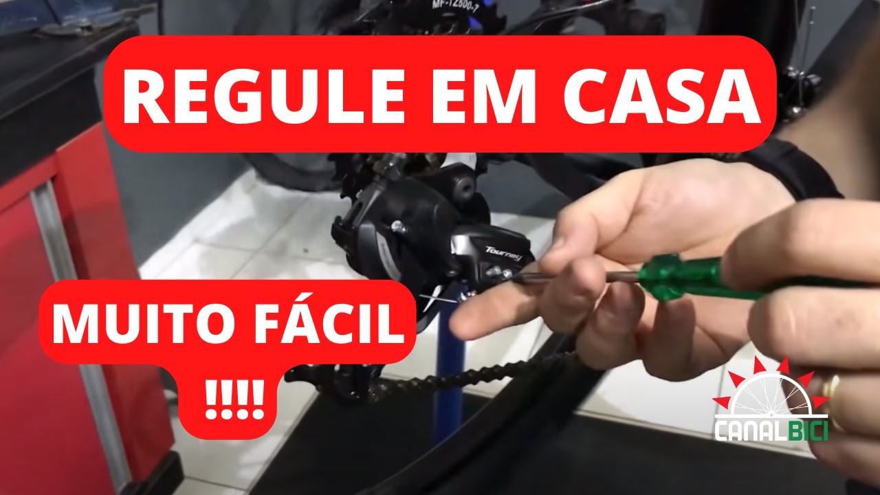 COMO REGULAR AS MARCHAS DA BICICLETA -  tutorial passo a passo