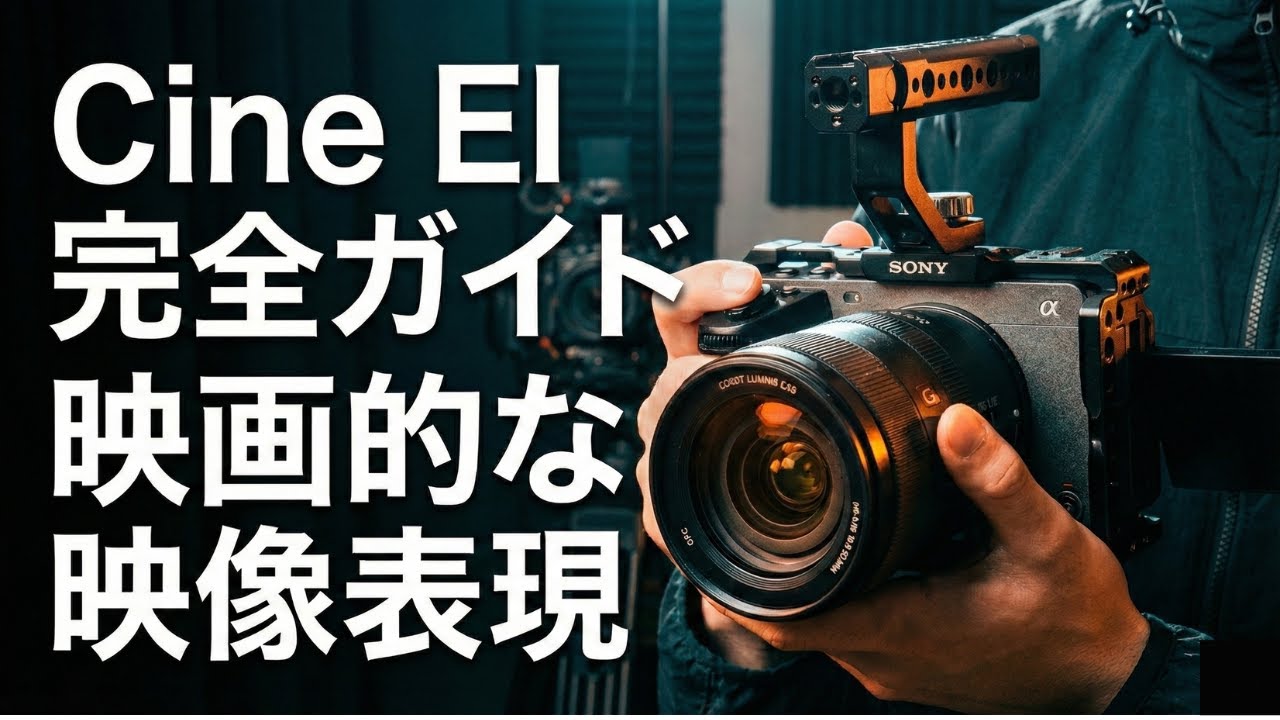 【FX3/FX6】Cine EIを完全理解｜ベースISO・EI・露出の決め方（S-Log3 / ETTR）