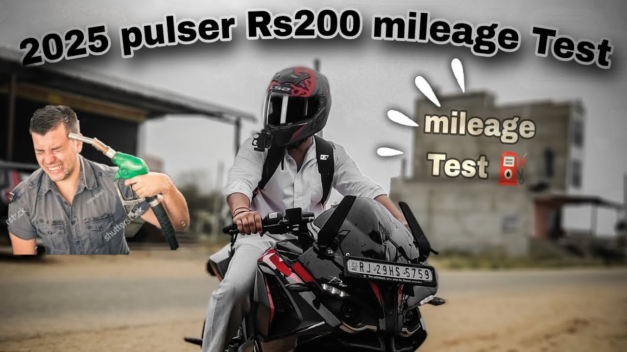 2025 Pulser Rs200 mileage Test ⛽ (Daily Basis)😮✅