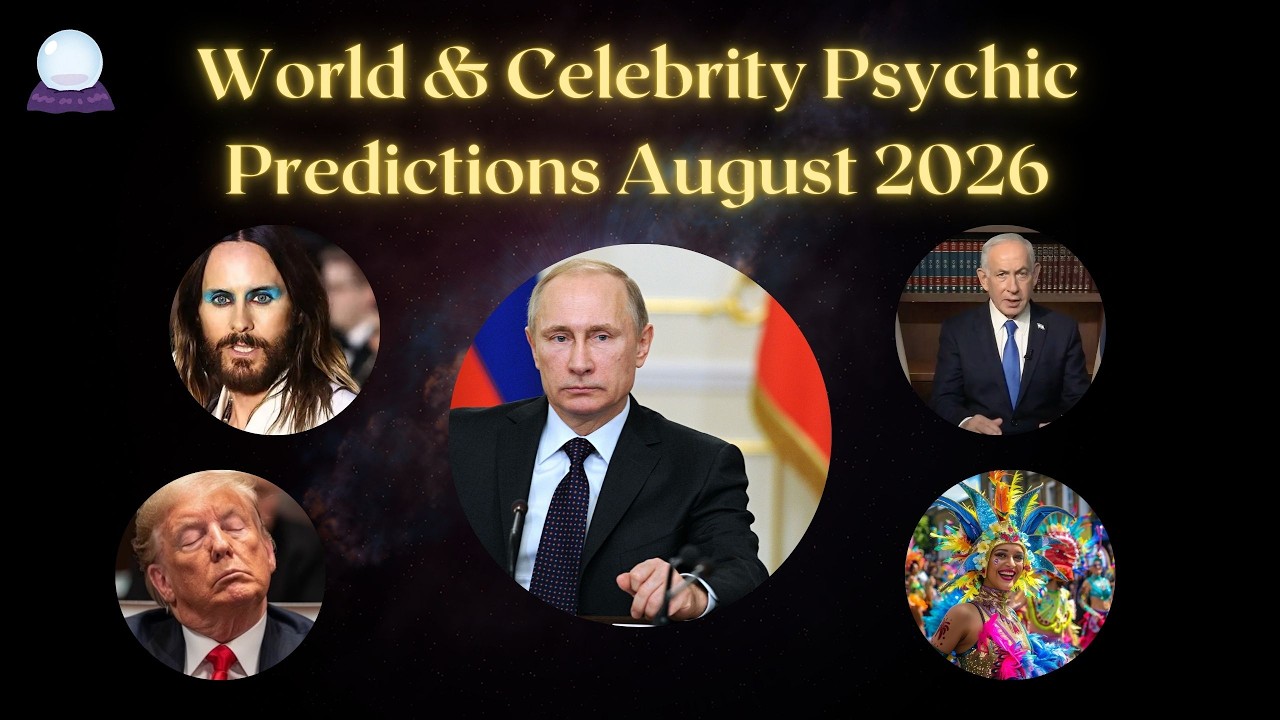 🌍🔮Мировые и звездные предсказания экстрасенса на август 2026 года ✨🫨Болезнь Трампа, атака на Изра...
