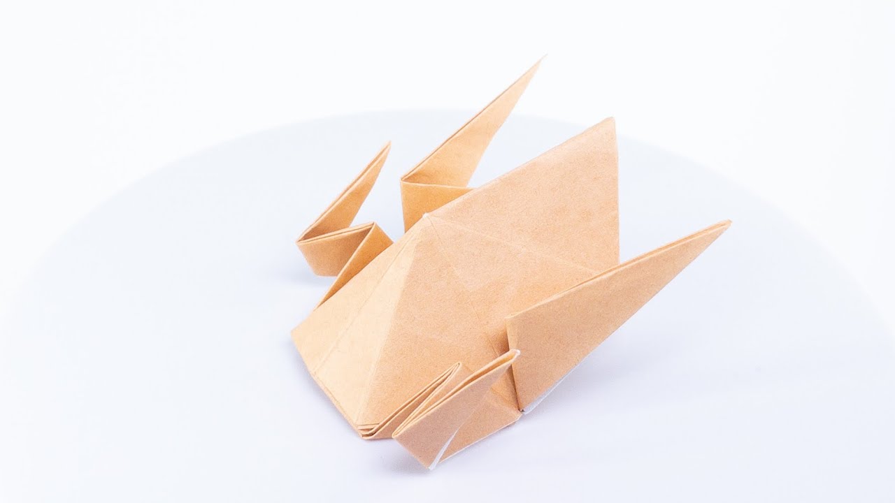 Origami Roasted Turkey 🦃 By Brian Chan | Easy Origami Christmas 摺紙 火雞 折り紙