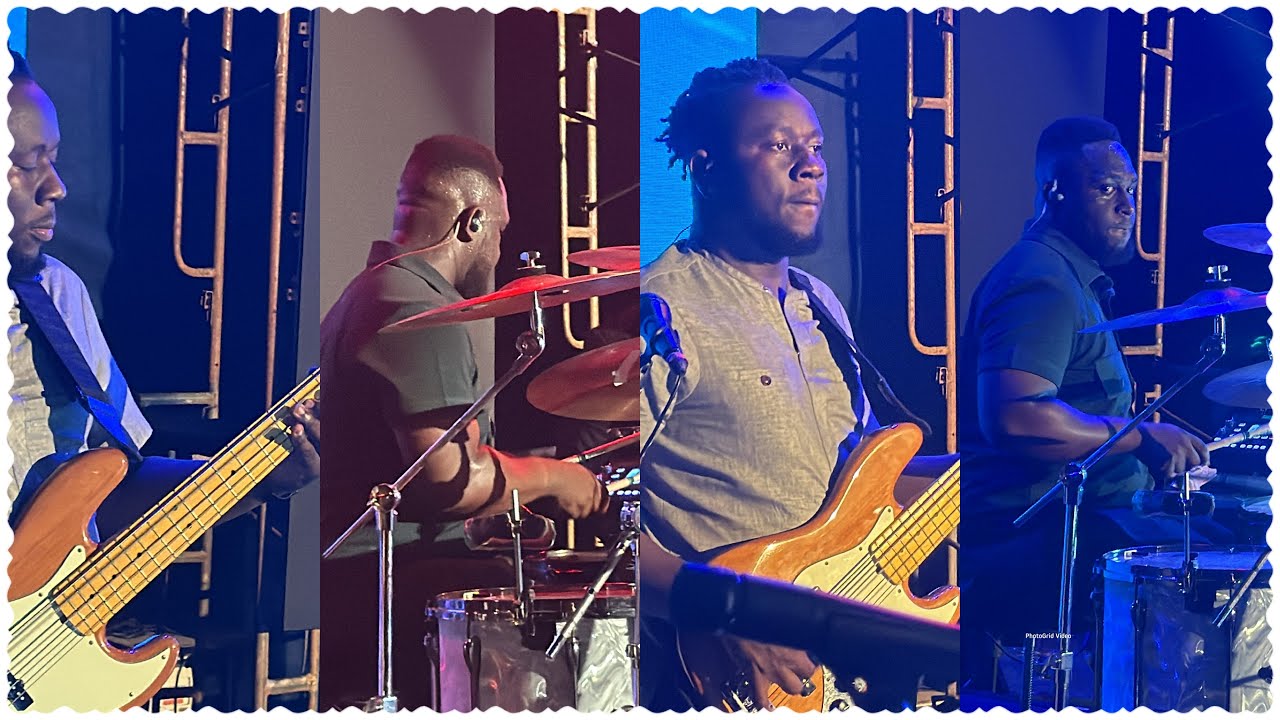 Prince Sennah 🎸,  Emmanuel Bludo and the crew Solid Performance at Praise Achievement Awards Accra