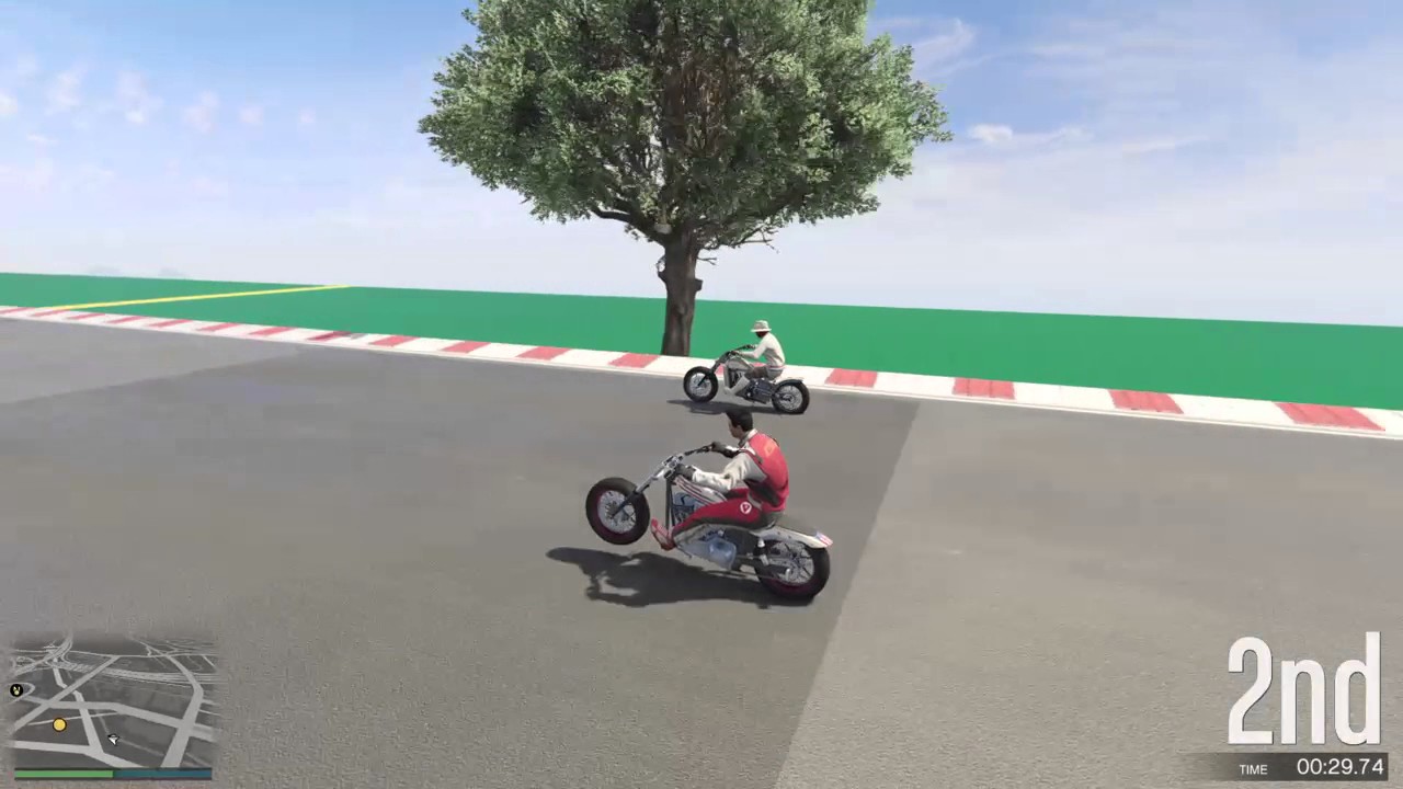 GTA 5 Top Speed Drag Race (Cliffhanger vs. Gargoyle)
