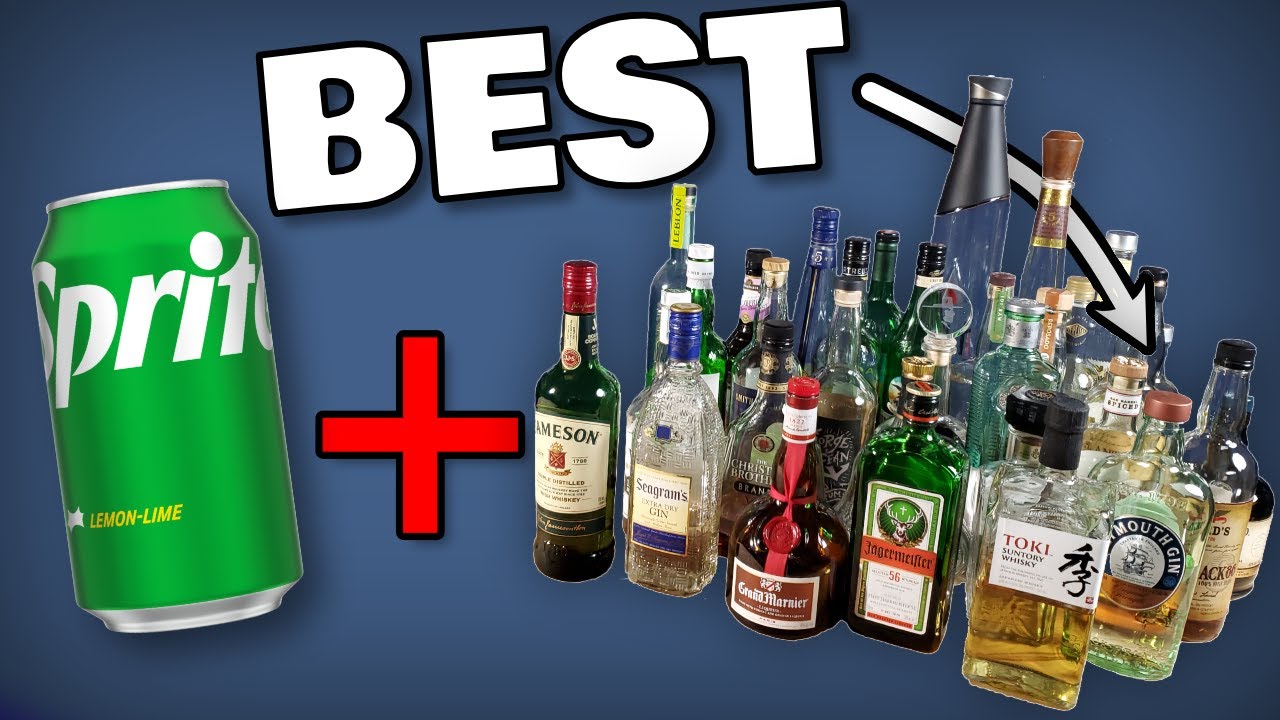 What is the best alcohol to mix with Sprite?