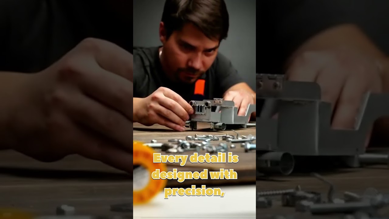 This Metal Toy Drives Itself?! 😱 Engineering Genius! 🚗✨ #EngineeringGenius #SelfDrivingToy