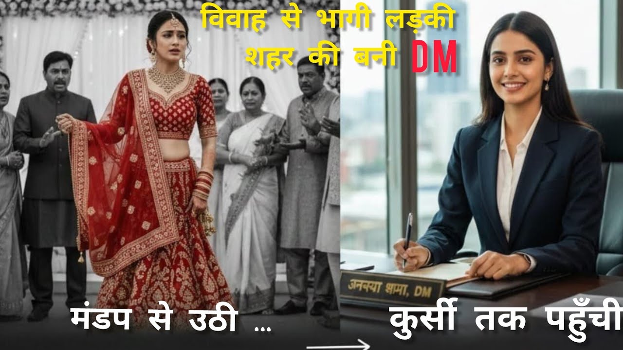“शादी के मंडप से भागी लड़की, 5 साल बाद उसी शहर की सबसे बड़ी अफ़सर बनी”