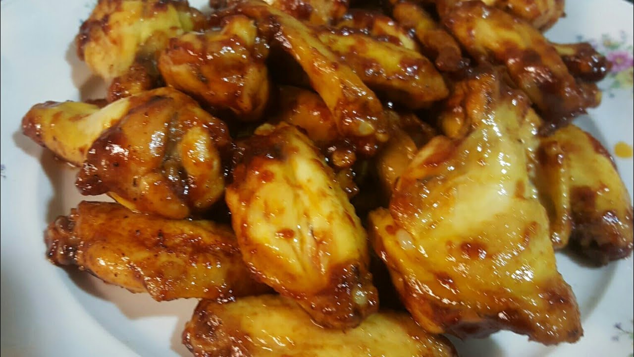 Alitas de pollo a la barbacoa picantes en freidora sin aceite, cecofry 4d