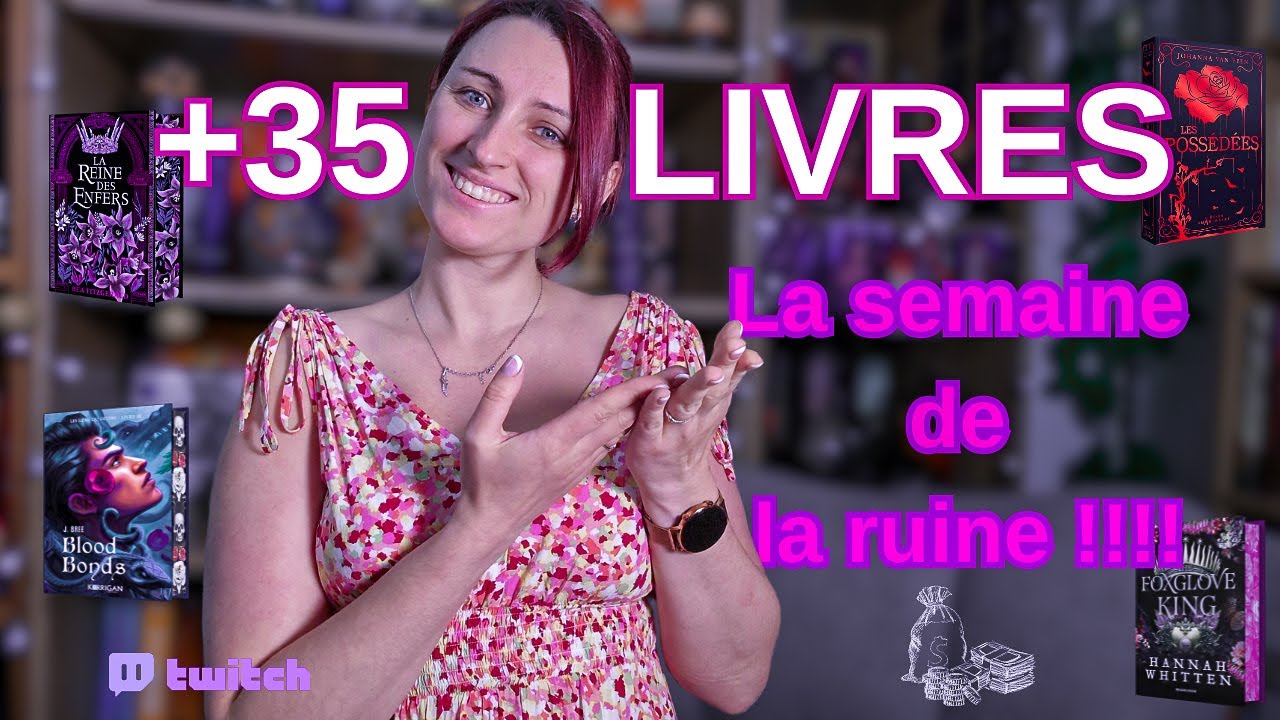 Une semaine de dingue en SORTIES LITTERAIRES