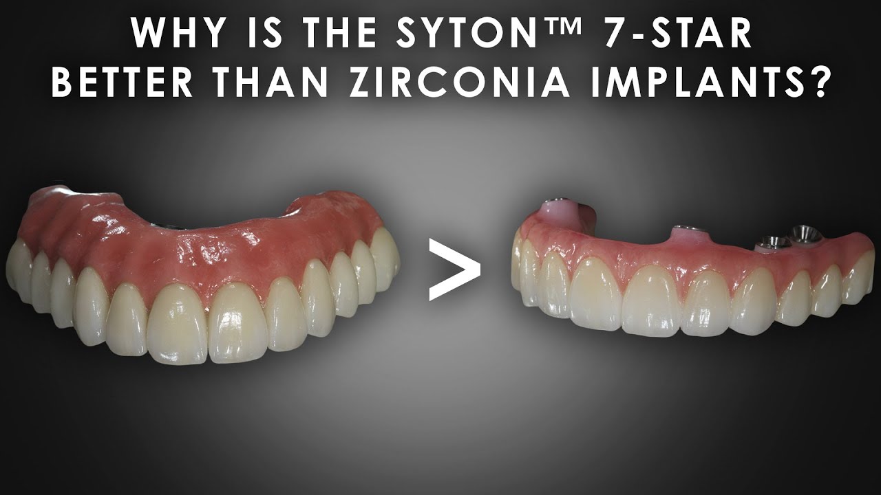 Why is the Syton™ 7-Star is better than Zirconia Implants?
