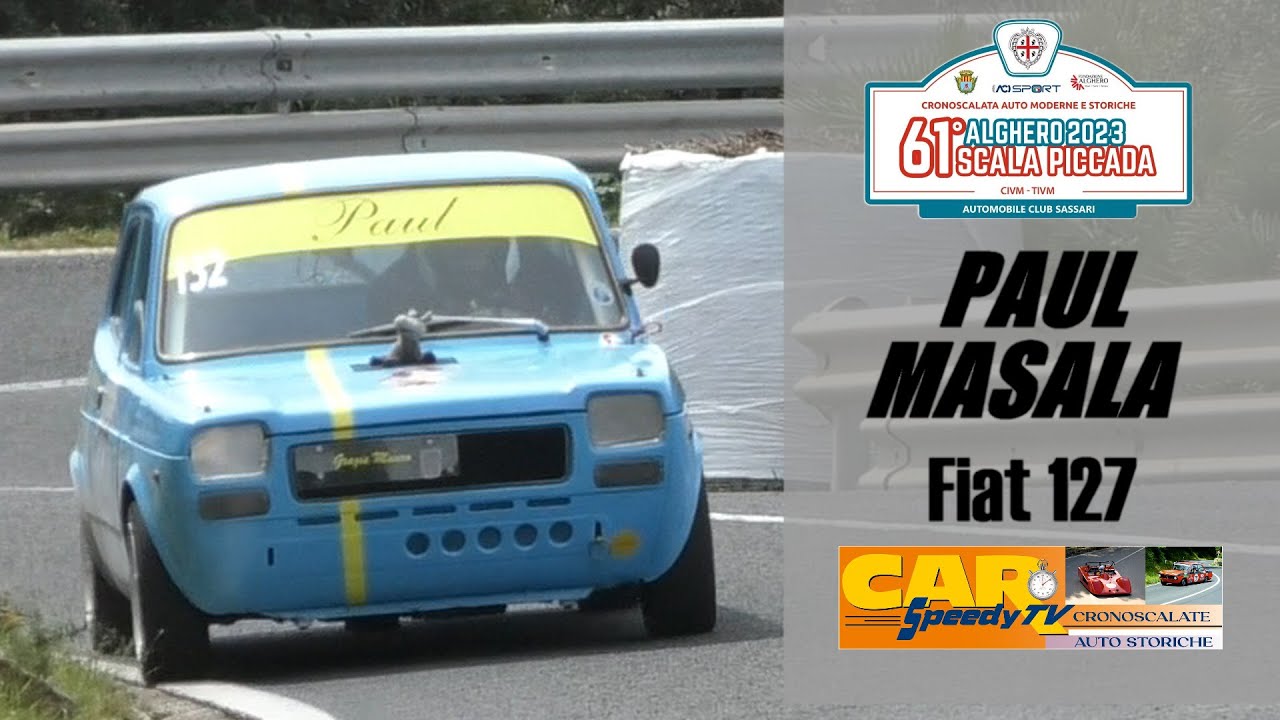 Alghero Scala Piccada 2023 || Paul Masala || Fiat 127