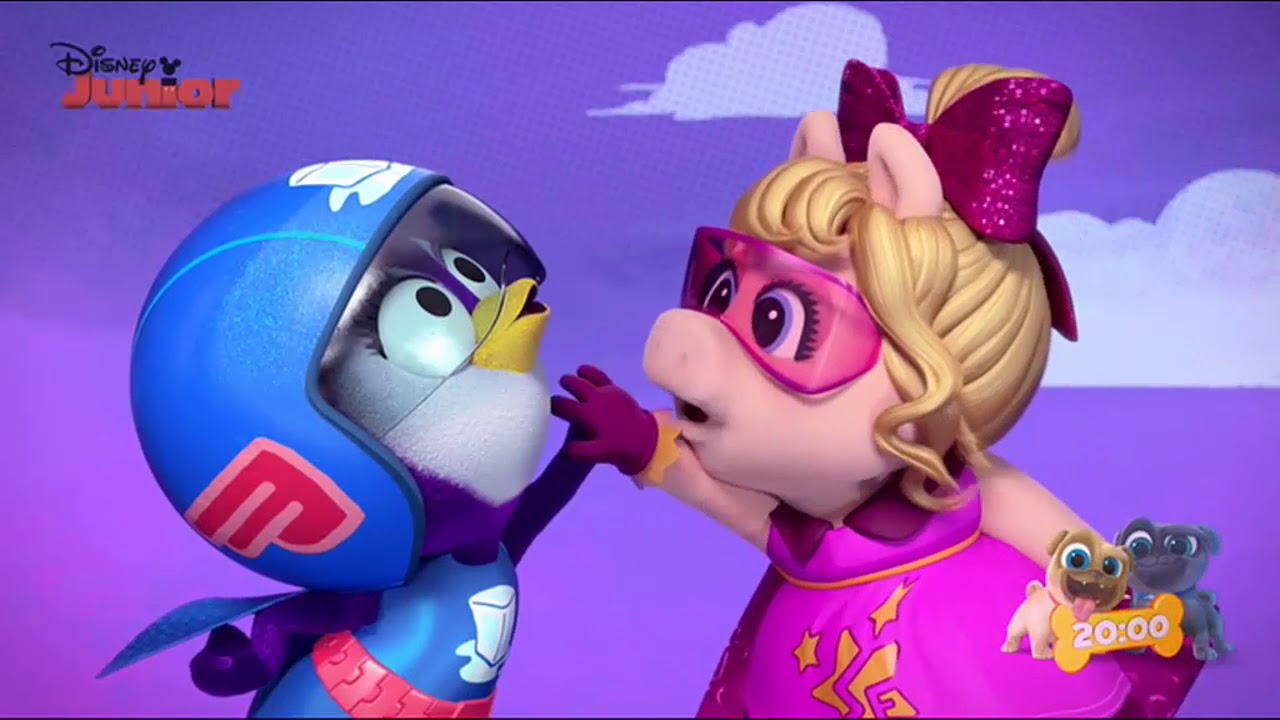Muppet Babies 💖Super Fabulosa vs Capitana Cubito de hielo #3| Disney Junior Muppet Baby