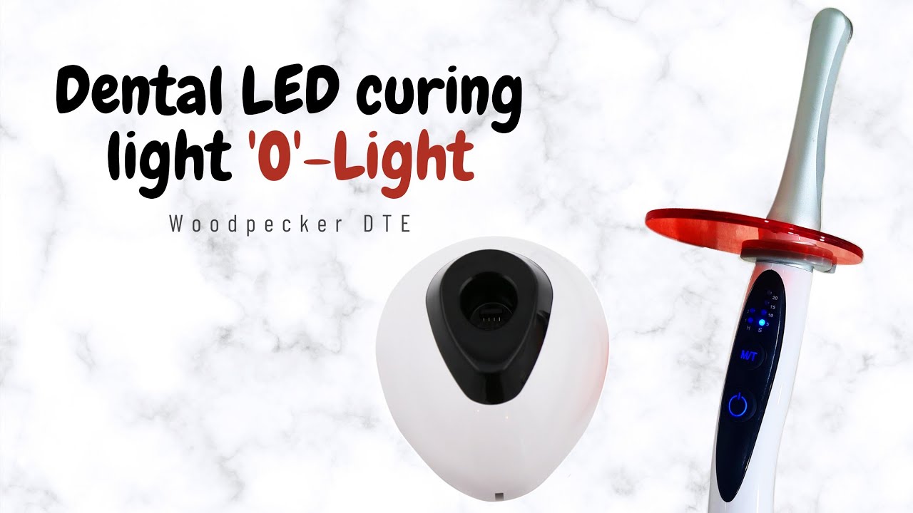Dental LED Curing Light With Demo | Woodpecker 'O' Light | How to operate O light and its features
