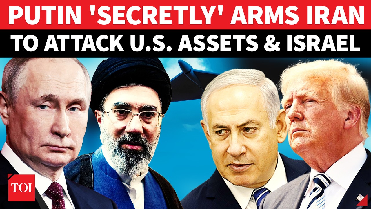Putin Arms Iran With Deadly Drones; West's Bombshell Claim On Russia's Shadow Entry In Conflict