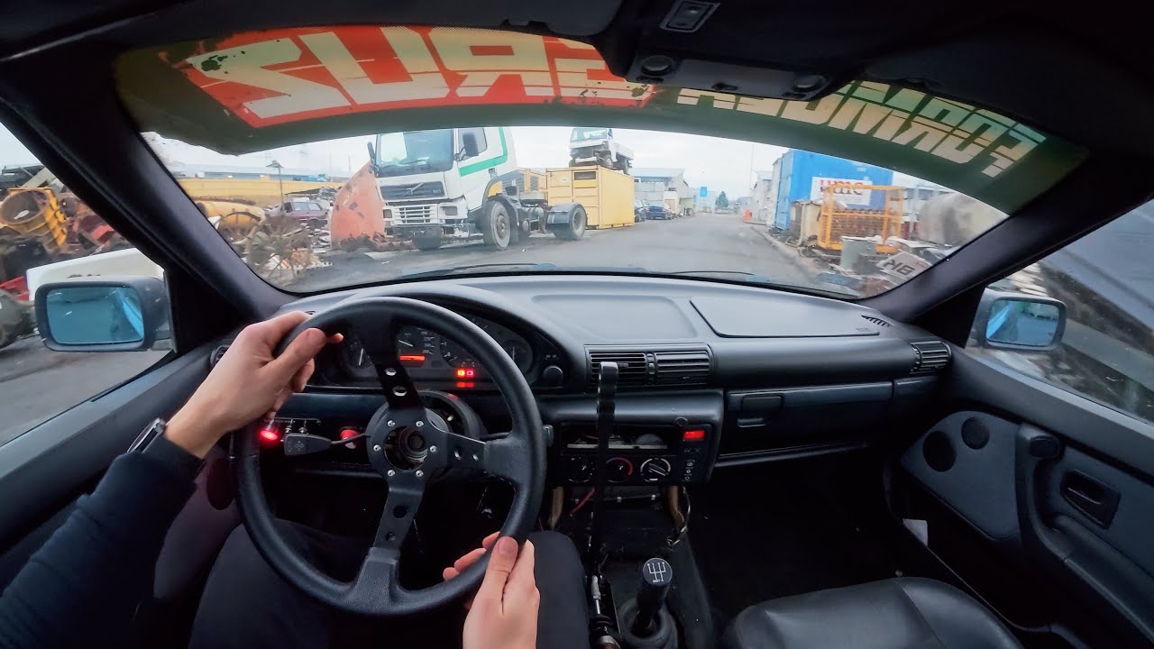 BMW E36 318is DRIFT OnBoard / GYMKHANA / Drift Pov #7