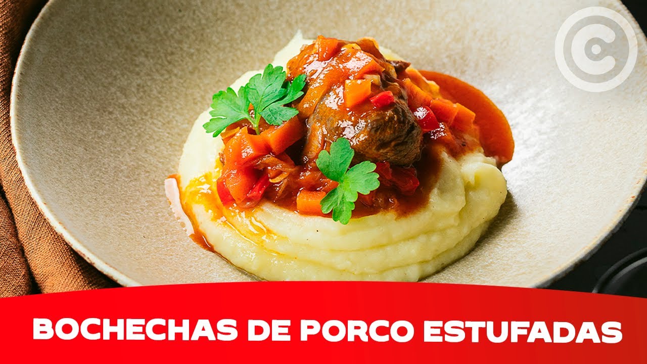 Como fazer Bochechas de Porco Estufadas | Receita de Carne