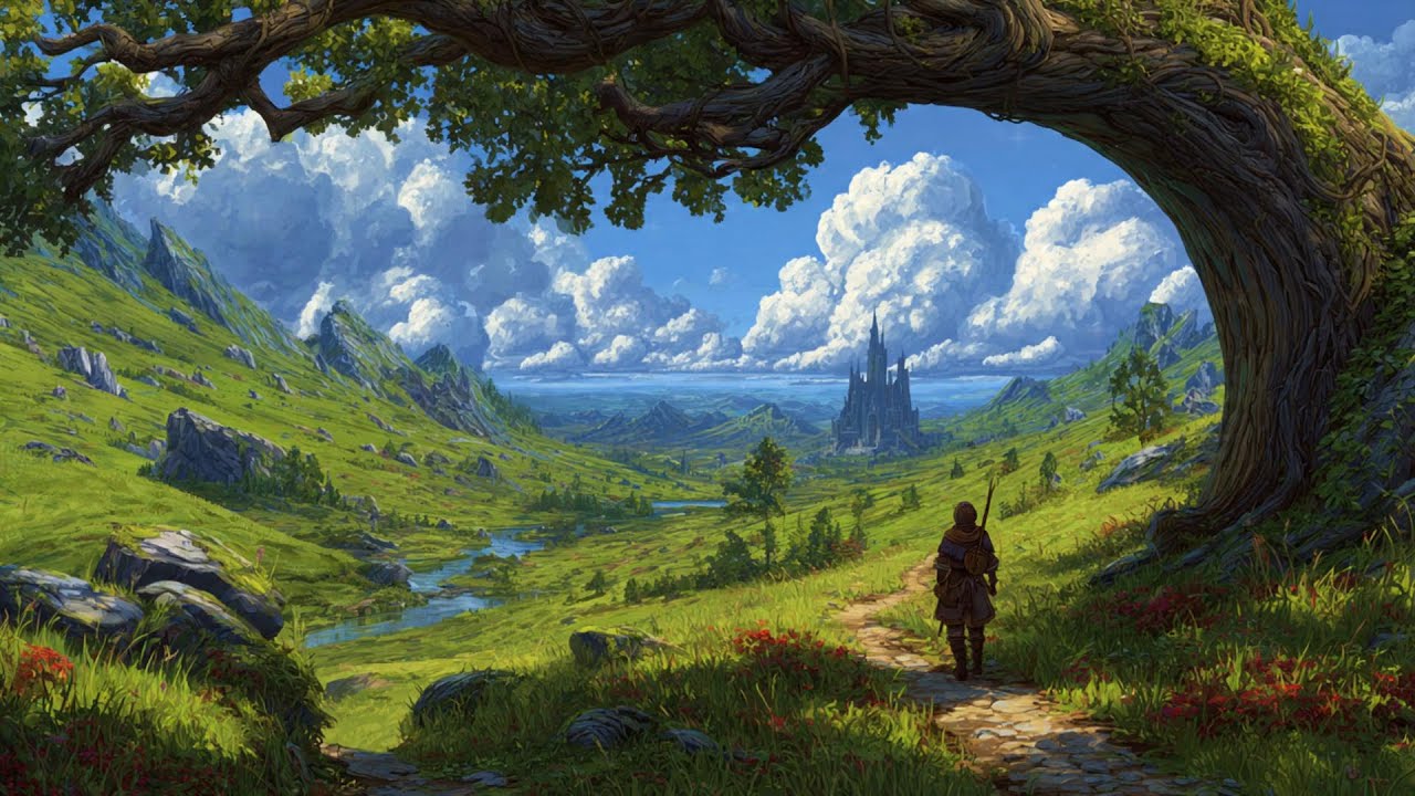 Peaceful Medieval Journey | Calm Fantasy Music for Relaxation & Sleep