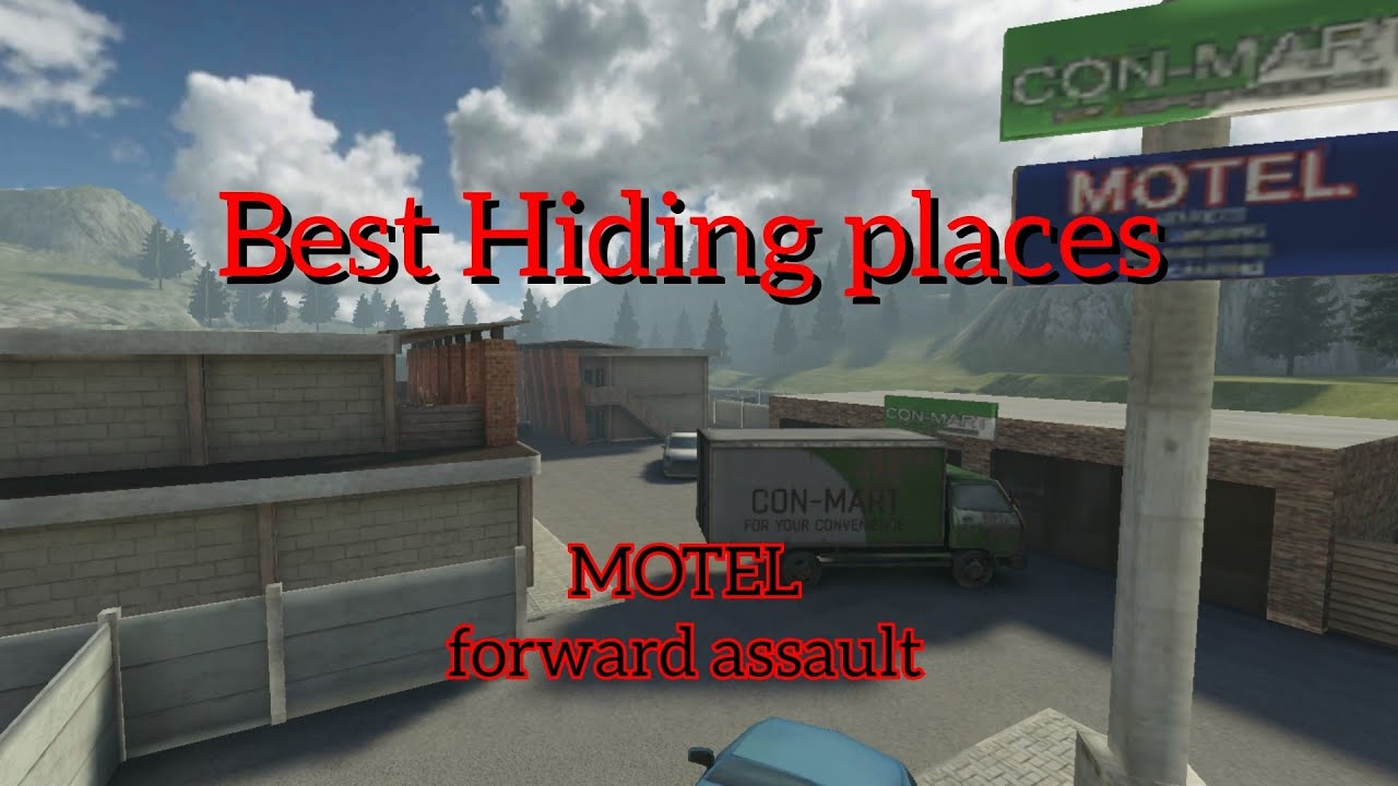 Best Hiding places in forward assault