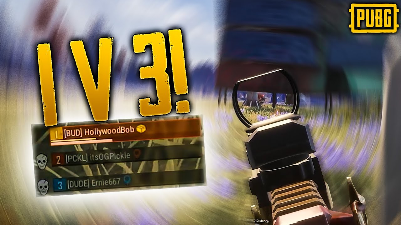 HUGE CLUTCH Vs Squads! - PUBG
