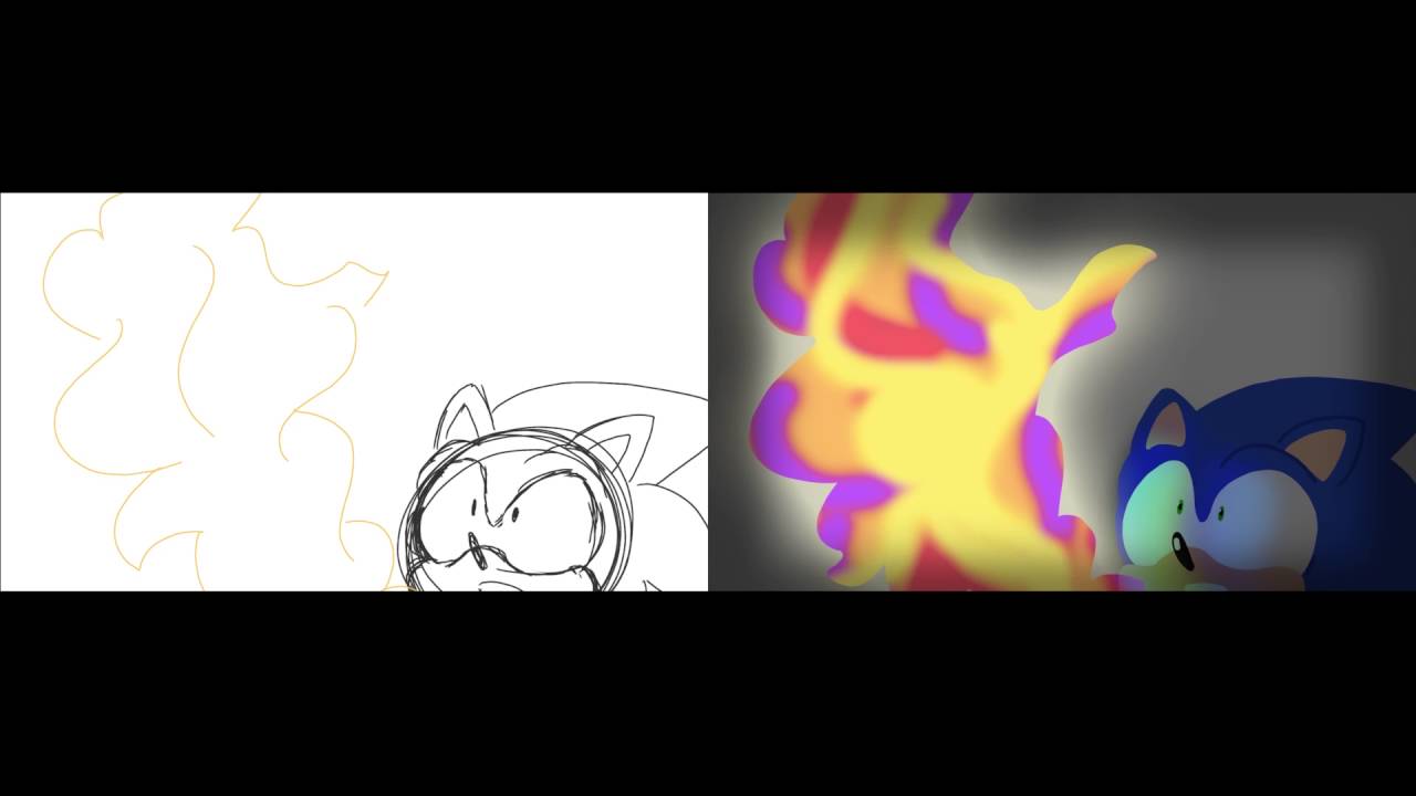Sonic 25th Anniversary Comparison