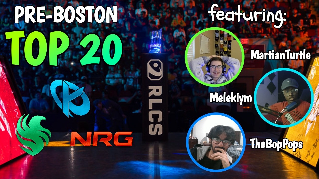 What's the Top 20 heading into Boston!? | RLCS C.A.R. Rankings with Melekiym and TheBopPops