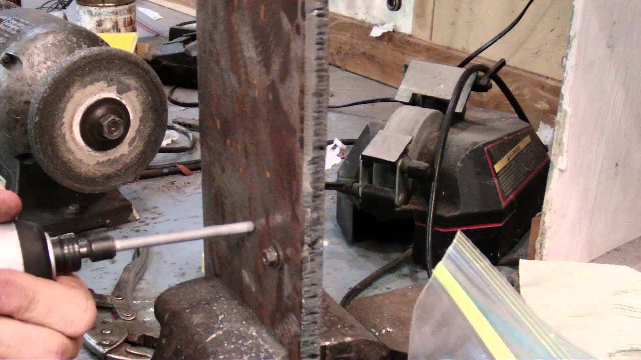 self-drilling & tapping screws into .5 inch (1.3cm) steel