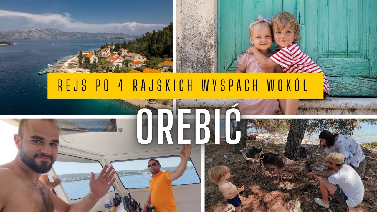 Chorwacja Orebić 2024 - Te 4 wyspy nas ZACHWYCIŁY!  Stupe, Badija, Vrnik i Lumbarda - RECENZJA