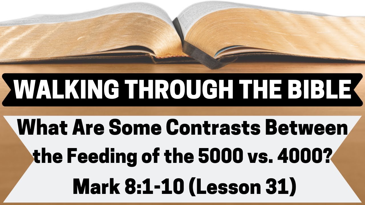 What Are the Contrasts Between the Feeding of the 5000 vs. 4000? [Mark 8:1-10][Lesson 31][W.T.T.B.]