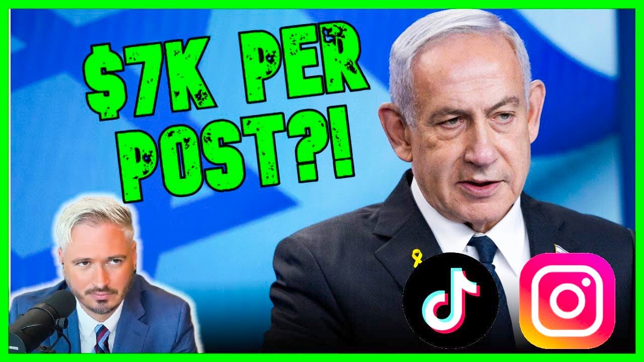 Israel CAUGHT Paying Influencers $7k PER POST! | The Kyle Kulinski Show