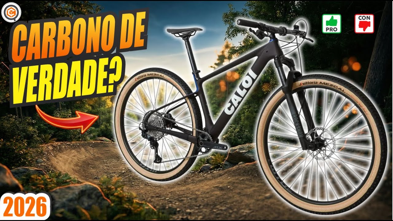 Caloi Elite Carbon Sport 2025 Vale o Preço? Carbono + SLX 12v 🚀🔥