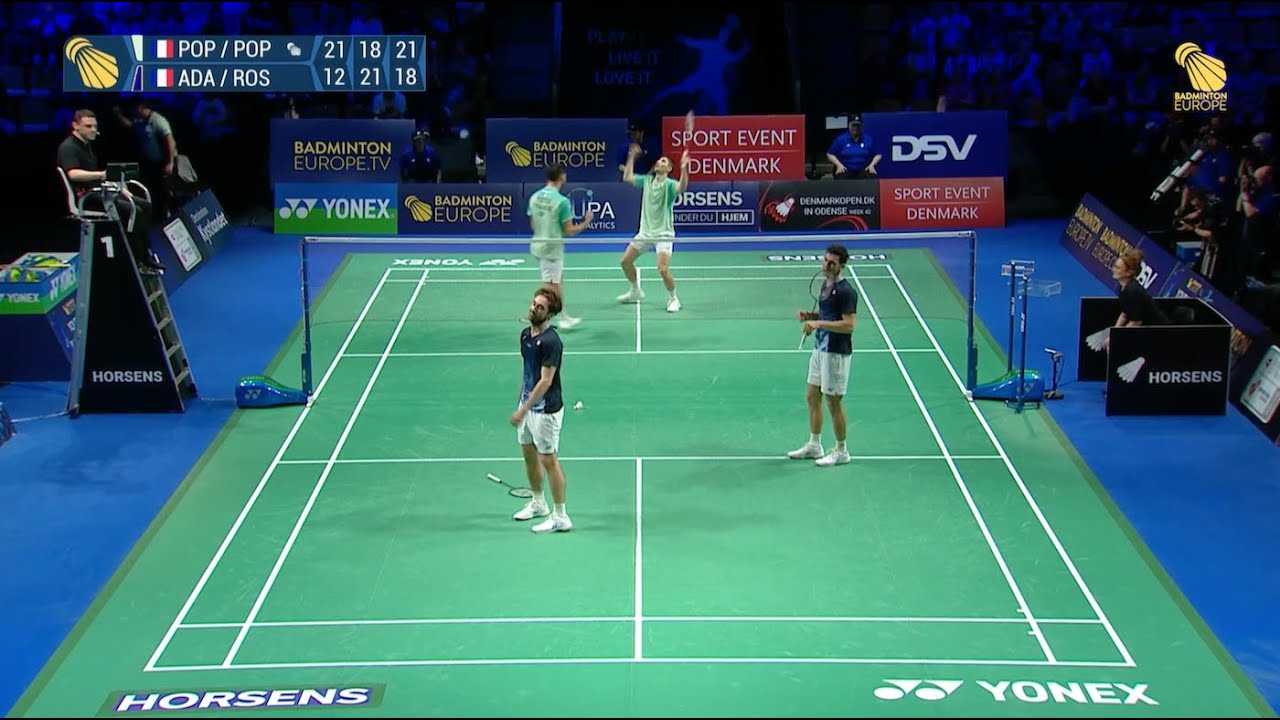 Match highlights: Popov brothers crowned European champions in all-French doubles final at #EC25
