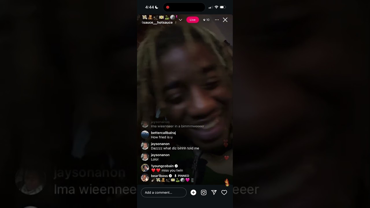 BEAR1BOSS IG Live 11/11/25 Unreleased music 🐻🐻‍❄️  