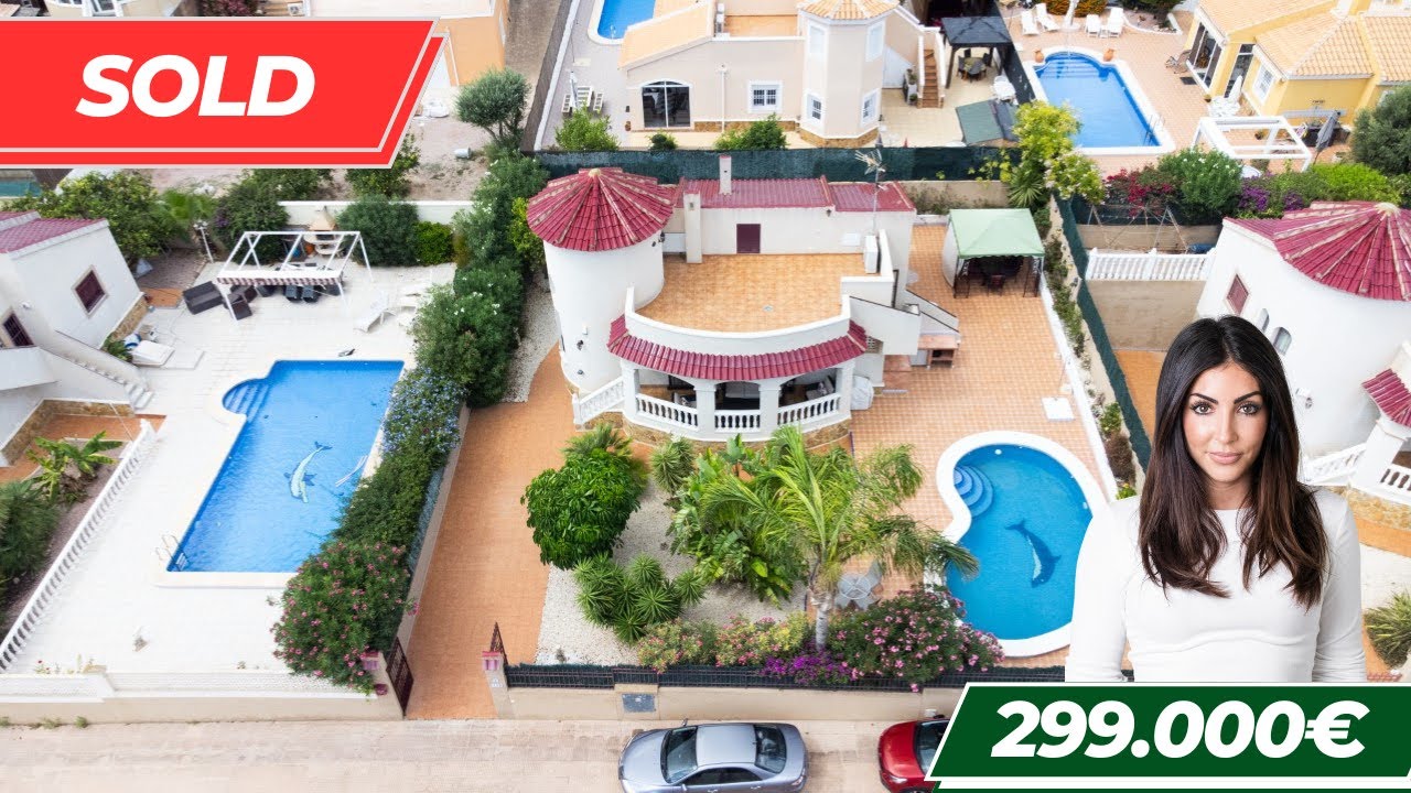 🌴Stunning Costa Blanca Villa for Sale | Private Pool & Panoramic Views in La Marina! | Ref. 5728