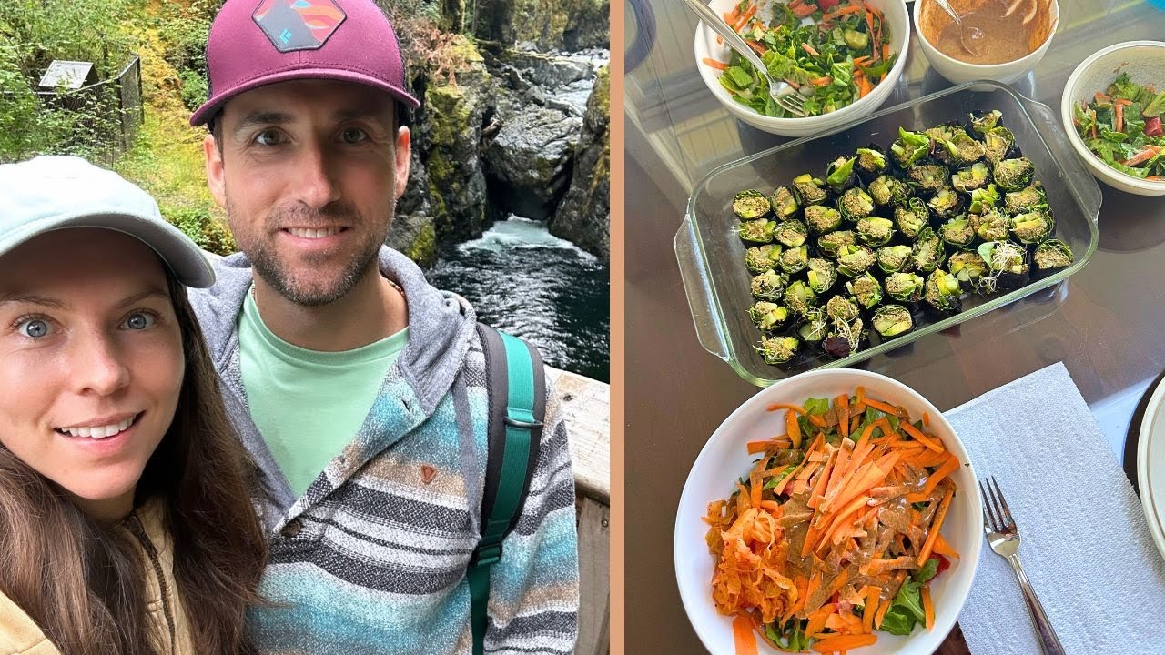 WHAT I EAT RAW VEGAN | CANADA ROAD TRIP | VANCOUVER ISLAND | PART 2