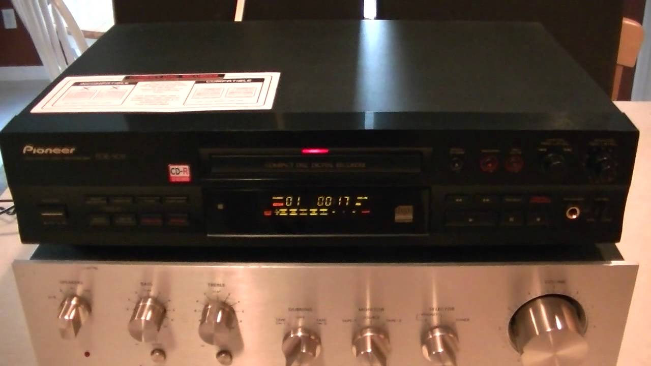 CD-R Recording on Pioneer PDR-509