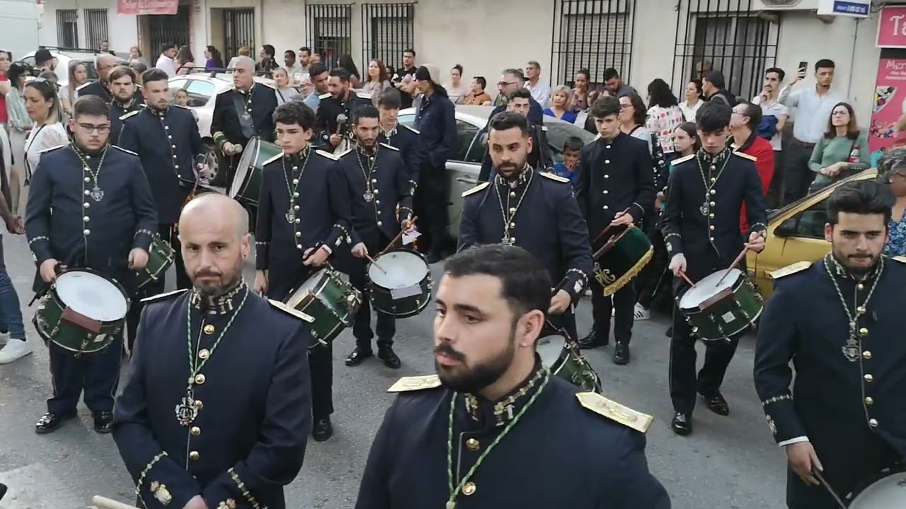 AM. PAZ Y CARIDAD. de Estepa Sevilla. con N. P. JESÚS DE LA SALUD de Mairena del aljarafe Sevilla.