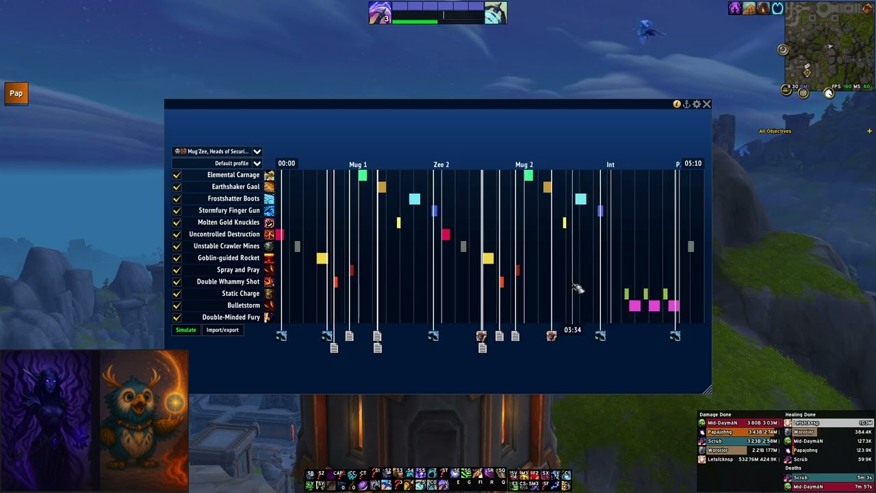 How to use Liquid Timeline Reminders to prepare for a raid fight
