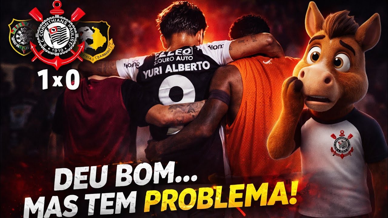 CORINTHIANS CLASSIFICADO! Mas a lesão de Yuri Alberto preocupa… 😱⚽