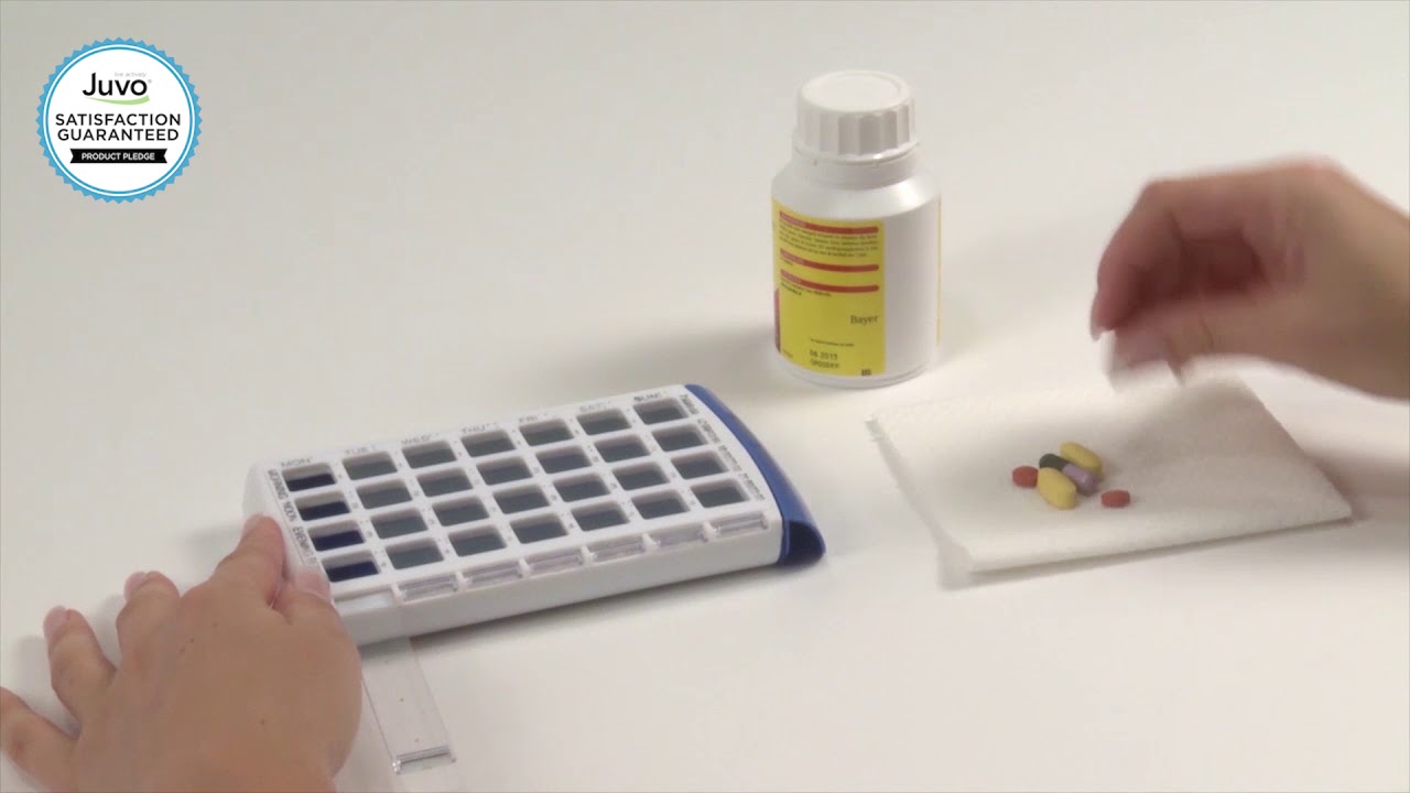 Juvo New Weekly Pill Organizer