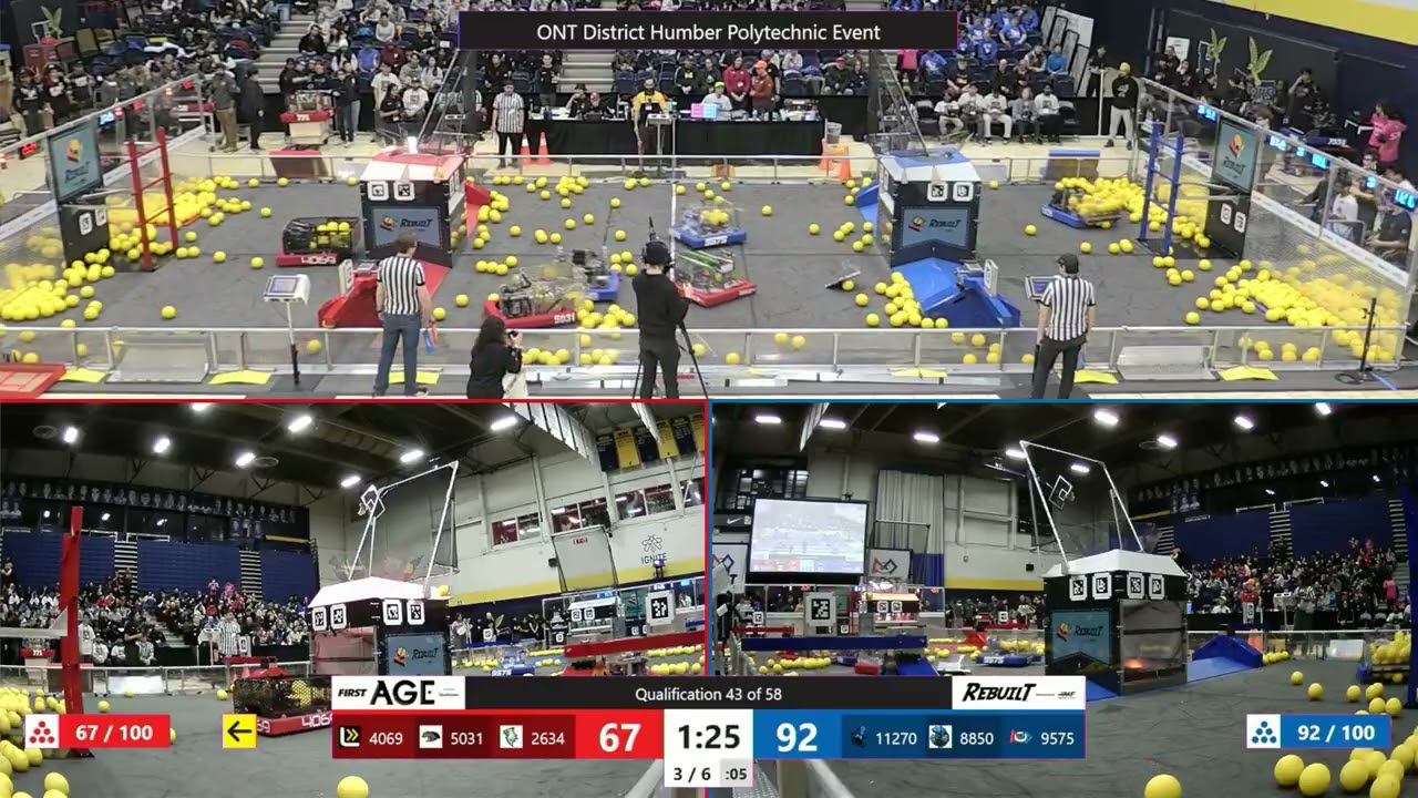 Qualification 43 - 2026 FRC ONT District Humber Polytechnic Event -...
