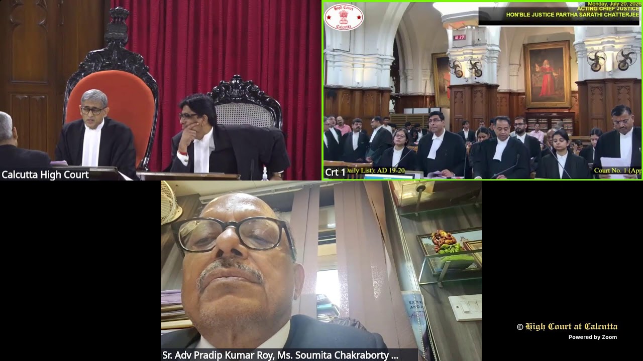 20 July 2026 | Court No. 1 | Live Streaming of the Court proceedings.