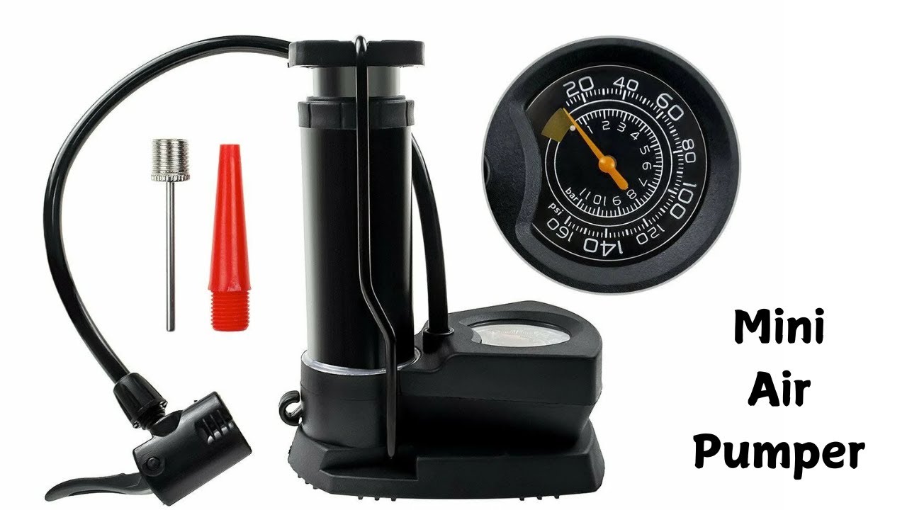 Mini Air Pumper for Car Bike football Cycle all in one 