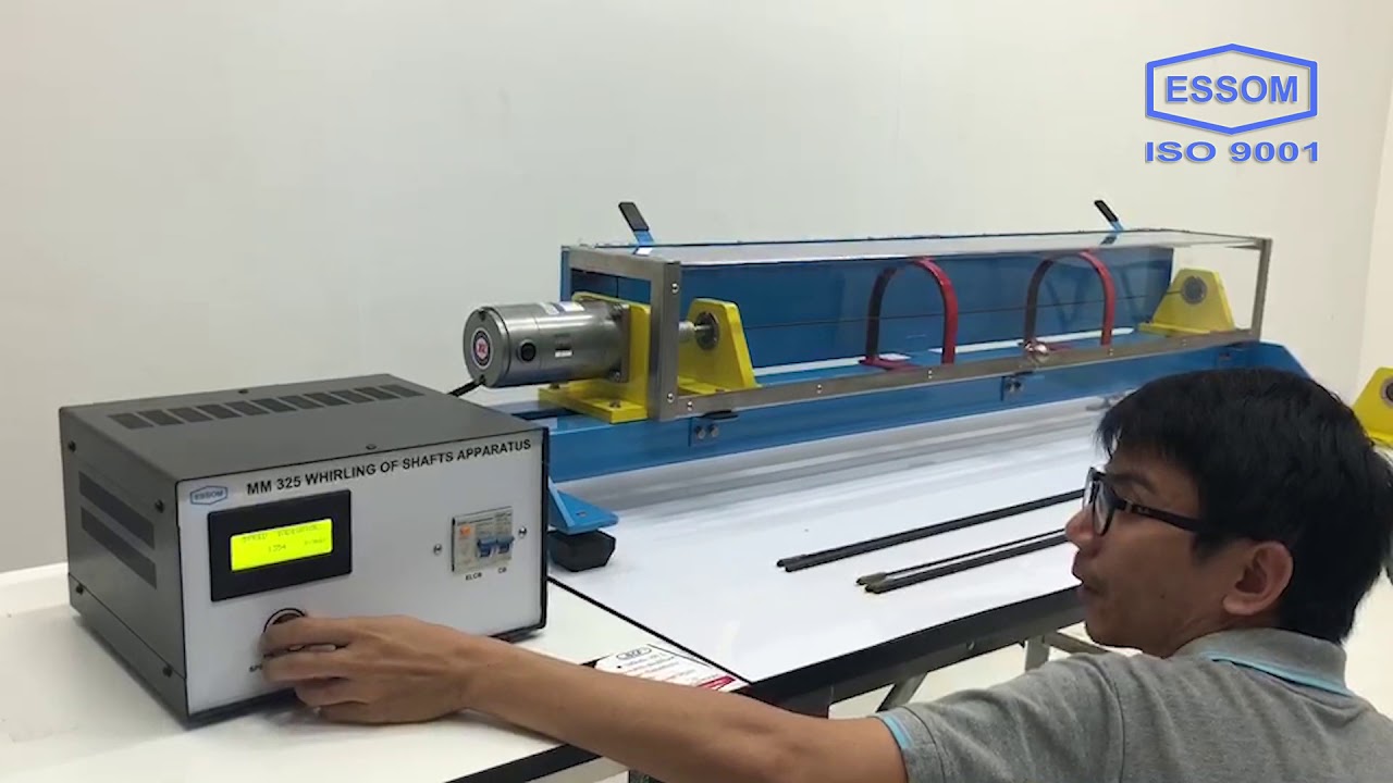 MM325   Experiment Whirling of Shaft