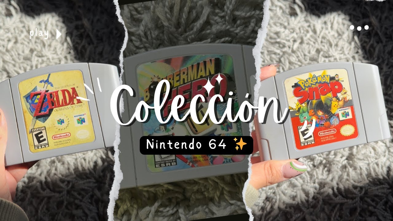 Colecci&oacute;n ✨ Nintendo 64